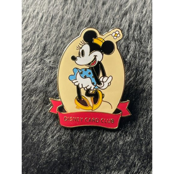Disney Card‎ Club JBC Exclusive Minnie Pin Japan Exclusive - Picture 1 of 3